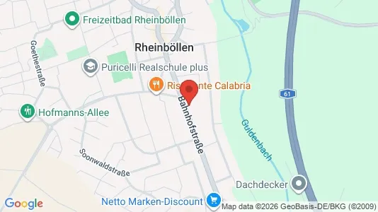 Apartments for rent i Rhein-Hunsrück-Kreis - kort over placeringen
