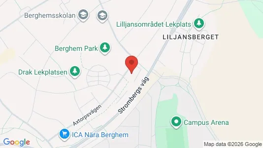 Apartments for rent i Umeå - kort over placeringen