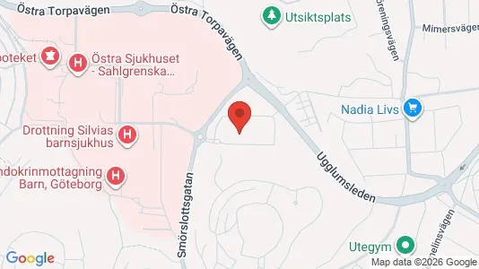 Apartments for rent i Trollhättan - kort over placeringen