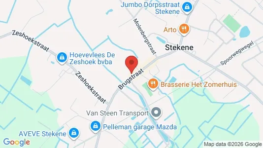 Apartments for rent i Stekene - kort over placeringen