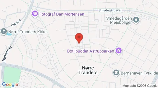 Apartments for rent i Aalborg Øst - kort over placeringen