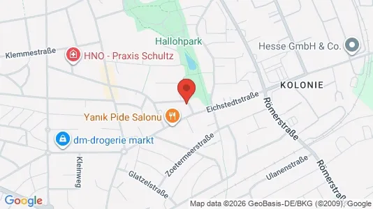 Apartments for rent i Hamm - kort over placeringen