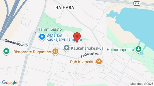 Apartments for rent i Tampere Kaakkoinen - kort over placeringen