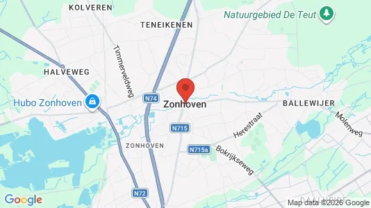 Apartments for rent i Zonhoven - kort over placeringen