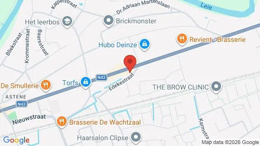 Apartments for rent i Deinze - kort over placeringen