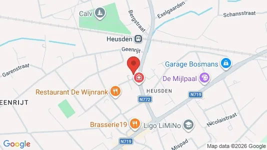 Apartments for rent i Heusden-Zolder - kort over placeringen