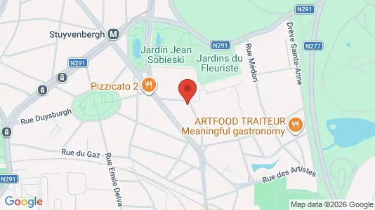 Apartments for rent i Stad Brussel - kort over placeringen
