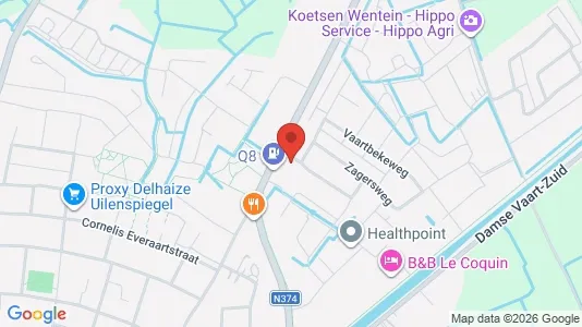 Apartments for rent i Brugge - kort over placeringen