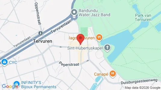 Apartments for rent i Tervuren - kort over placeringen