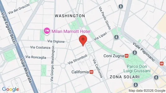 Rooms for rent i Milano Zona 6 - Barona, Lorenteggio - kort over placeringen