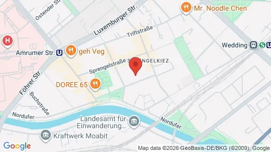 Apartments for rent i Berlin Mitte - kort over placeringen