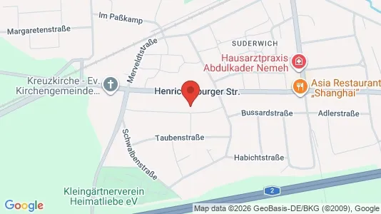 Apartments for rent i Recklinghausen - kort over placeringen