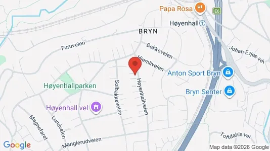 Apartments for rent i Oslo Østensjø - kort over placeringen