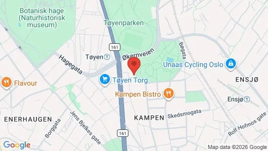 Apartments for rent i Oslo Gamle Oslo - kort over placeringen