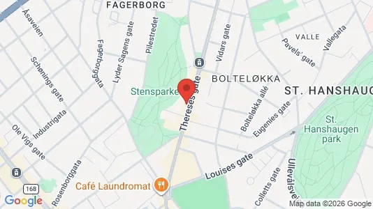 Apartments for rent i Oslo Frogner - kort over placeringen