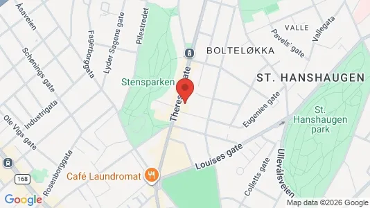 Apartments for rent i Oslo St. Hanshaugen - kort over placeringen