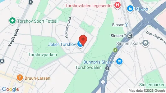 Apartments for rent i Oslo Sagene - kort over placeringen
