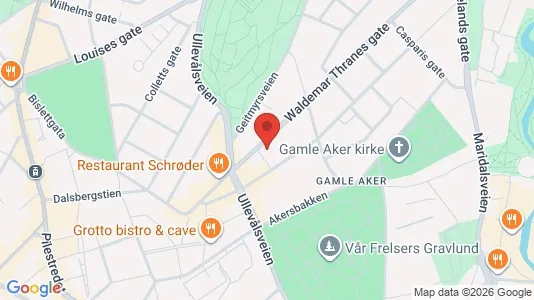 Rooms for rent i Oslo St. Hanshaugen - kort over placeringen