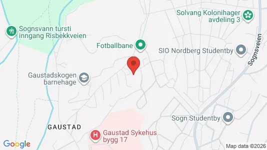 Apartments for rent i Oslo Nordre Aker - kort over placeringen