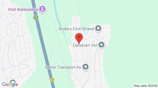 Rooms for rent i Oslo Søndre Nordstrand - kort over placeringen