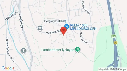 Apartments for rent i Oslo Nordstrand - kort over placeringen