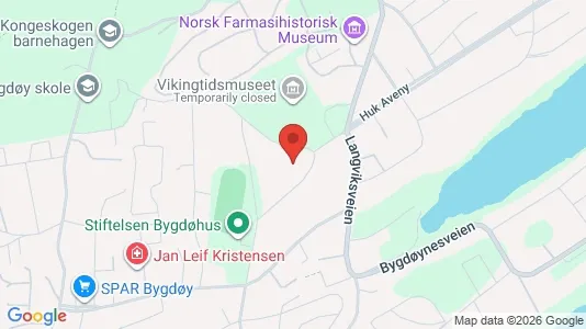 Rooms for rent i Oslo Frogner - kort over placeringen