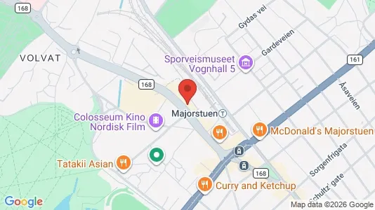 Apartments for rent i Oslo Frogner - kort over placeringen