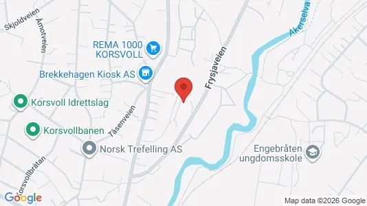 Apartments for rent i Oslo Nordre Aker - kort over placeringen