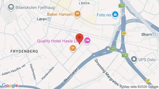Apartments for rent i Oslo Grünerløkka - kort over placeringen
