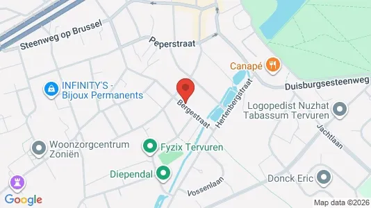 Apartments for rent i Tervuren - kort over placeringen