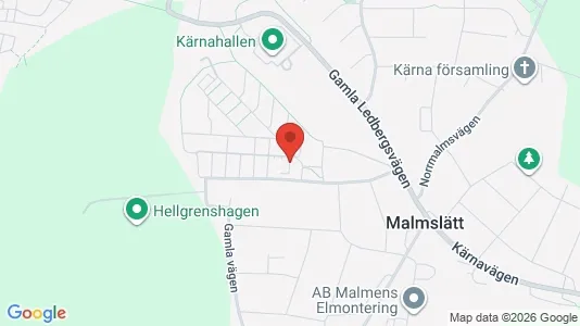 Apartments for rent i Linköping - kort over placeringen