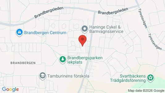 Apartments for rent i Haninge - kort over placeringen