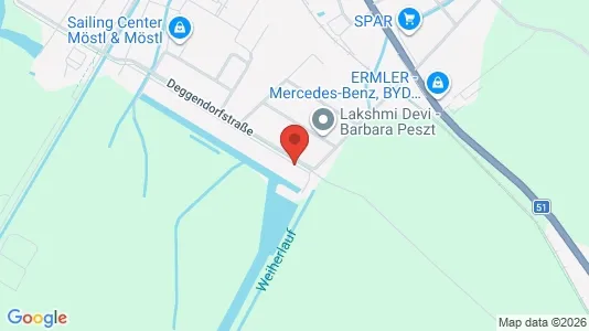 Apartments for rent i Neusiedl am See - kort over placeringen