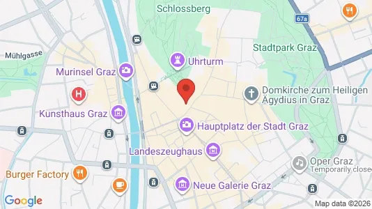 Apartments for rent i Eggersdorf bei Graz - kort over placeringen