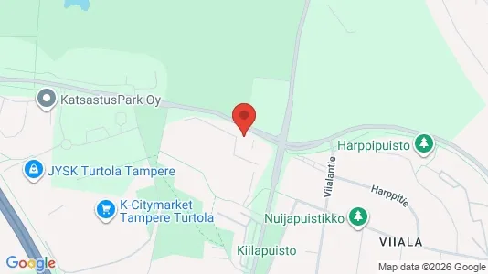 Apartments for rent i Tampere Kaakkoinen - kort over placeringen