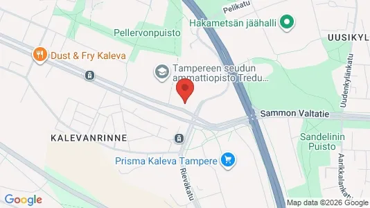 Apartments for rent i Tampere Keskinen - kort over placeringen