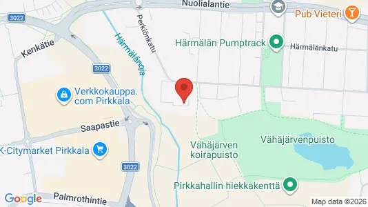 Apartments for rent i Tampere Eteläinen - kort over placeringen