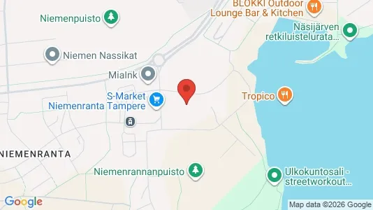 Apartments for rent i Tampere Luoteinen - kort over placeringen