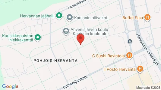 Apartments for rent i Tampere Kaakkoinen - kort over placeringen