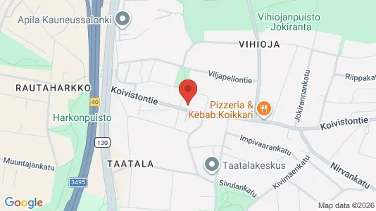 Apartments for rent i Tampere Eteläinen - kort over placeringen
