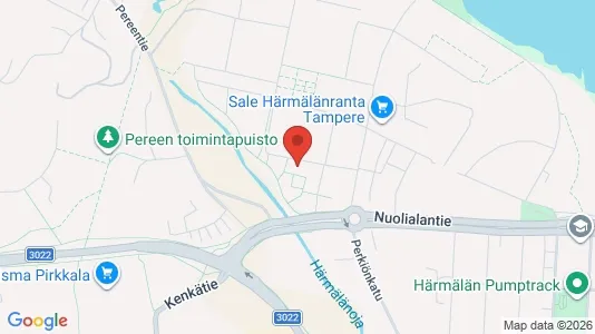Apartments for rent i Tampere Eteläinen - kort over placeringen