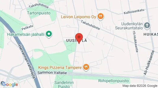 Apartments for rent i Tampere Keskinen - kort over placeringen