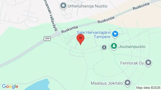 Apartments for rent i Tampere Kaakkoinen - kort over placeringen