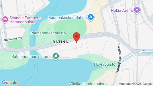 Apartments for rent i Tampere Keskinen - kort over placeringen