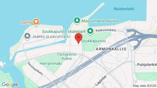 Apartments for rent i Tampere Keskinen - kort over placeringen