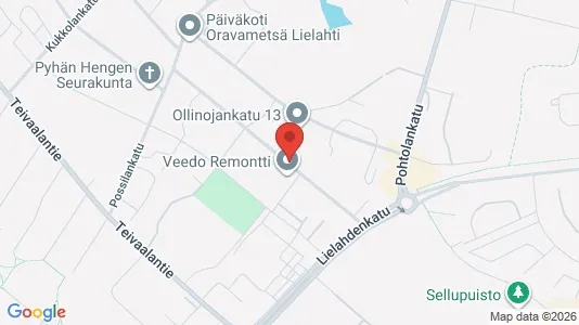 Apartments for rent i Tampere Luoteinen - kort over placeringen