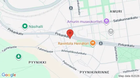 Apartments for rent i Tampere Keskinen - kort over placeringen