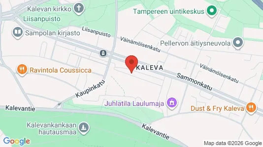 Apartments for rent i Tampere Keskinen - kort over placeringen