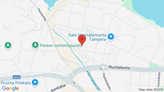 Apartments for rent i Tampere Eteläinen - kort over placeringen