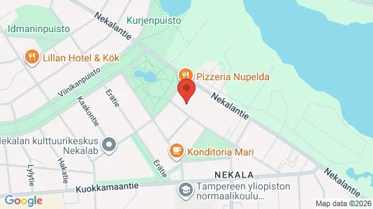 Apartments for rent i Tampere Keskinen - kort over placeringen